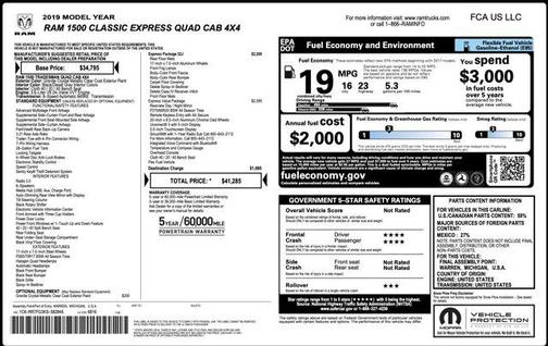 2019 RAM 1500 Express