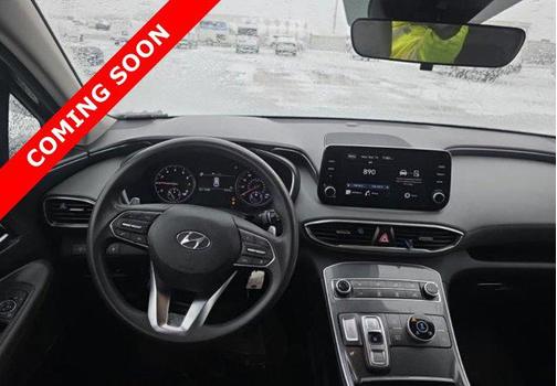 Portofino Gray 2021 Hyundai SANTA FE SE