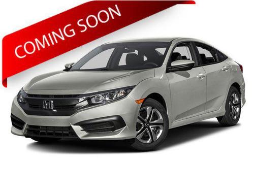 Red 2016 Honda Civic LX