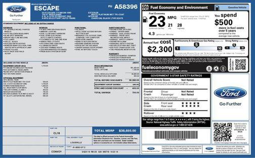 2015 Ford Escape Titanium