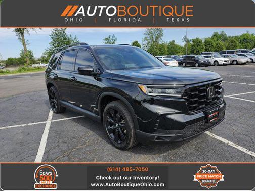 Crystal Black Pearl 2025 Honda Pilot Black Edition