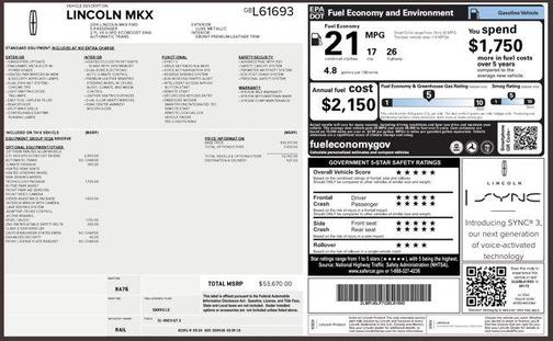 2016 Lincoln MKX Reserve