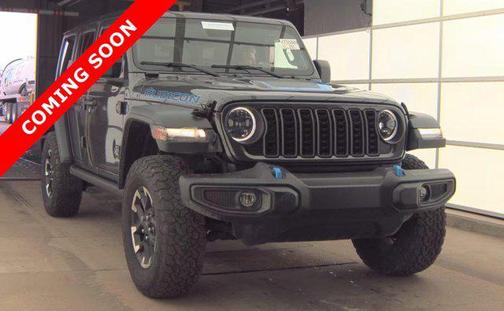 Granite Crystal Metallic Clearcoat 2024 Jeep Wrangler 4xe Rubicon