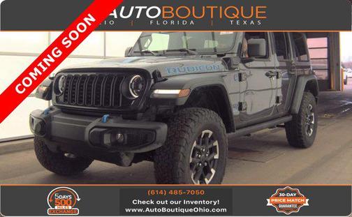Granite Crystal Metallic Clearcoat 2024 Jeep Wrangler 4xe Rubicon