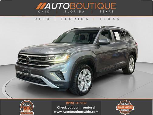 Platinum Gray Metallic 2023 Volkswagen Atlas 3.6L SE w/Technology