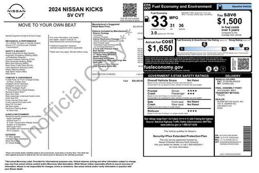 2024 Nissan Kicks SV