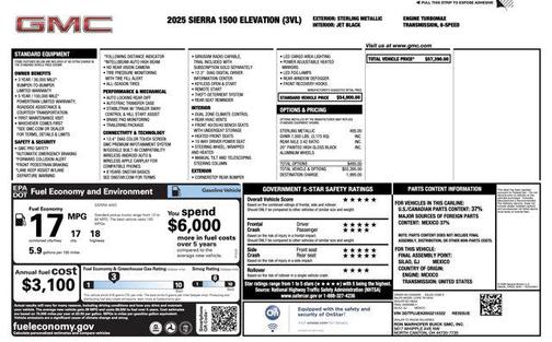 2025 GMC Sierra 1500 Elevation