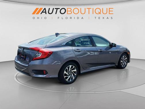 Modern Steel Metallic 2017 Honda Civic EX