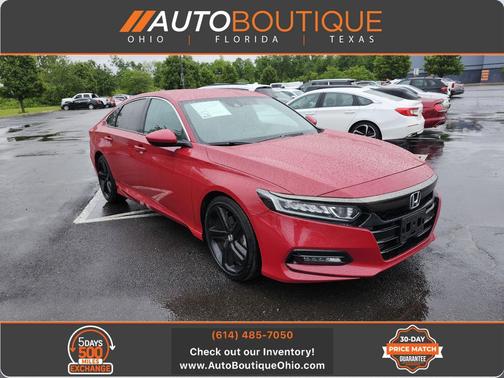 San Marino Red 2018 Honda Accord Sport