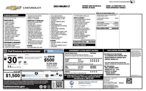 2023 Chevrolet Malibu FWD 1LT