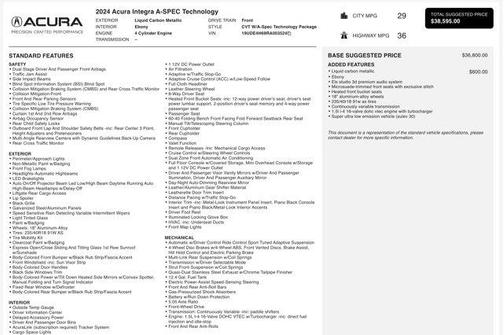 2024 Acura Integra A-SPEC Technology