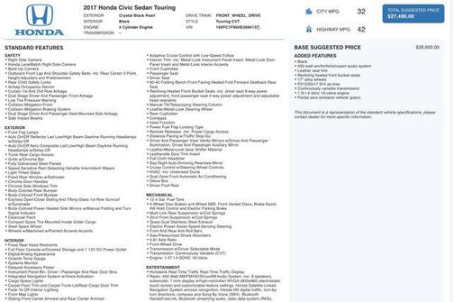 2017 Honda Civic Touring