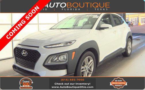 Lunar White 2021 Hyundai KONA SE