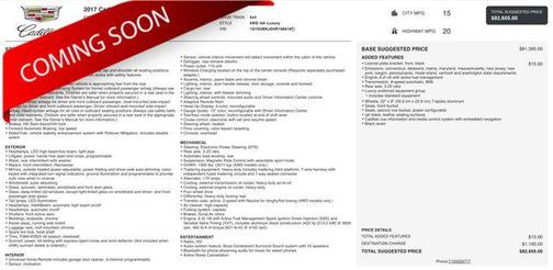 Black Raven 2017 Cadillac Escalade Luxury