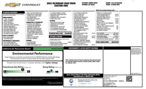 2022 Chevrolet Silverado 2500 Custom