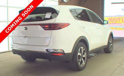 Clear White 2021 Kia Sportage LX