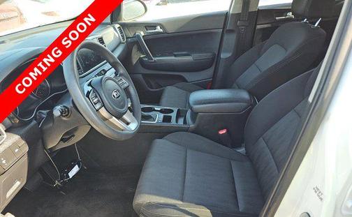 Clear White 2021 Kia Sportage LX