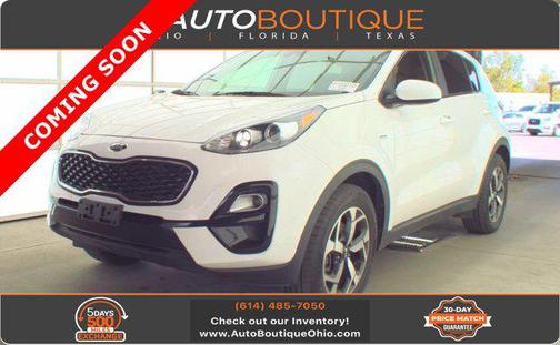 Clear White 2021 Kia Sportage LX