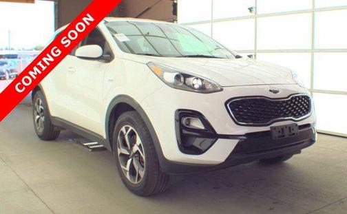 Clear White 2021 Kia Sportage LX