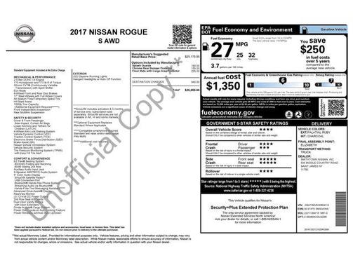 2017 Nissan Rogue S