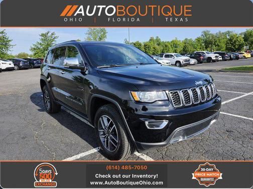 Diamond Black Crystal Pearlcoat 2022 Jeep Grand Cherokee Limited