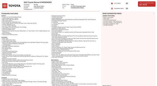 2024 Toyota Sienna LE