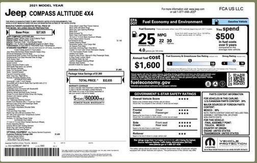 2021 Jeep Compass Latitude