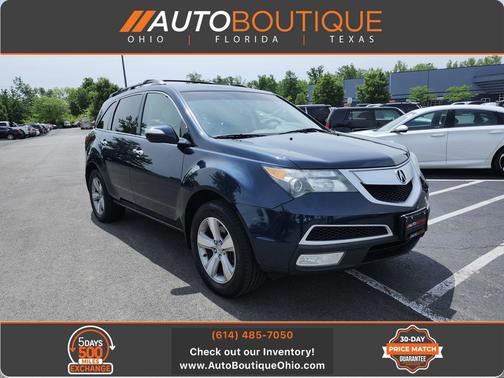 Bali Blue Pearl 2013 Acura MDX 3.7L