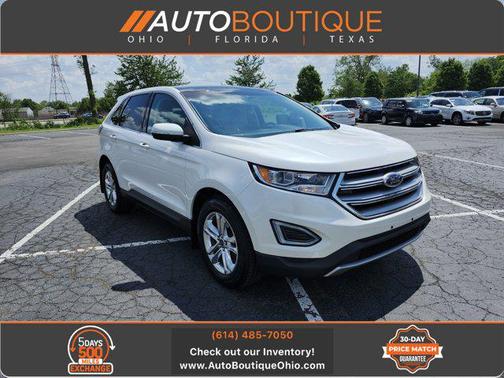WHITE PLATINUM MET TRI-COAT 2016 Ford Edge SEL