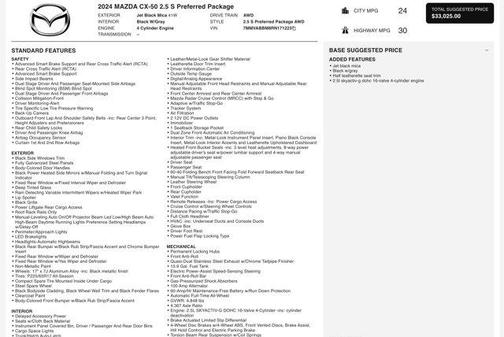 2024 Mazda CX-50 2.5 S Preferred Package