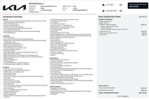 2019 Kia Soul +