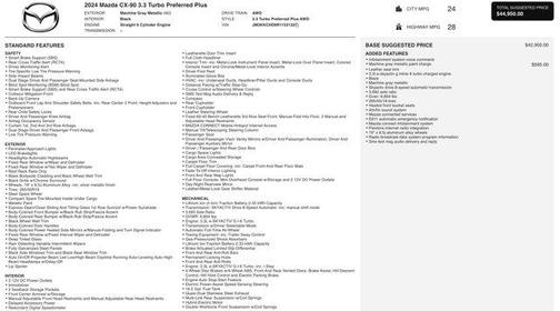 2024 Mazda CX-90 3.3 Turbo Preferred Plus