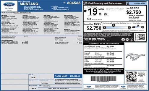 2015 Ford Mustang GT Premium