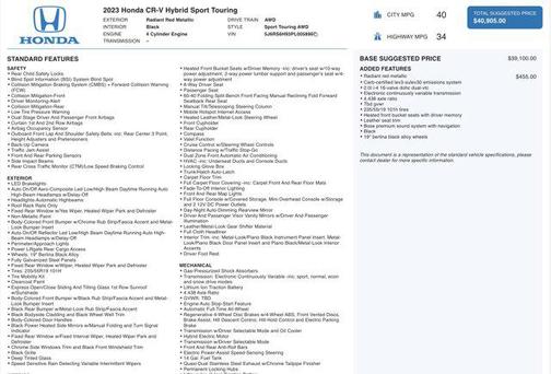 2023 Honda CR-V Hybrid Sport Touring AWD