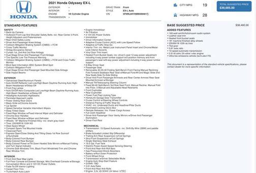 2021 Honda Odyssey EX-L