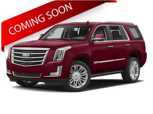 Crystal White Tricoat 2018 Cadillac Escalade Platinum