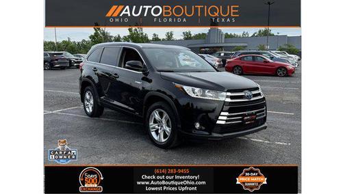 2019 Toyota Highlander Hybrid Limited