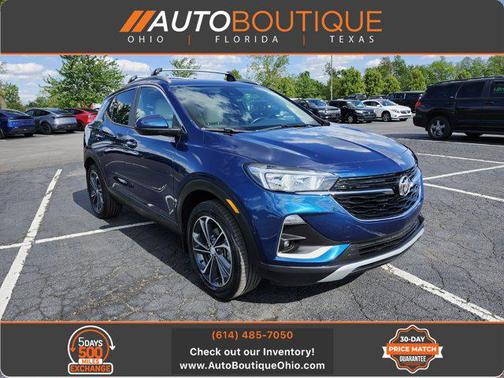 Deep Azure Metallic 2020 Buick Encore GX Select
