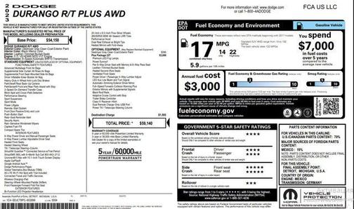 2023 Dodge Durango R/T Plus AWD