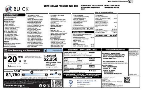 2022 Buick Enclave AWD Premium