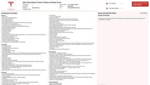 2022 Tesla Model S Plaid