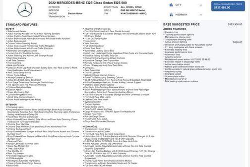 2022 Mercedes-Benz EQS 580 4MATIC