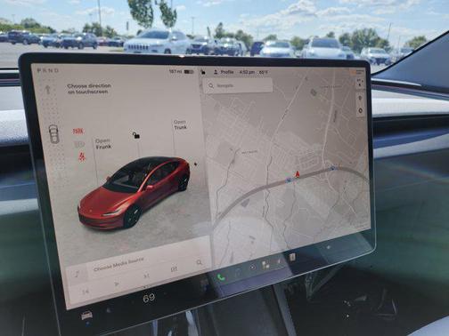 Ultra Red 2024 Tesla Model 3 Long Range
