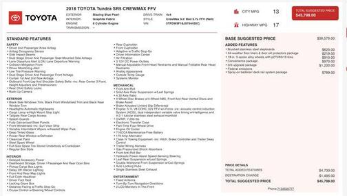 2018 Toyota Tundra SR5