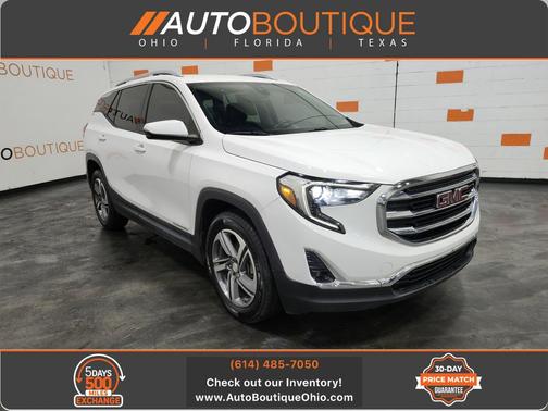 Summit White 2020 GMC Terrain SLT