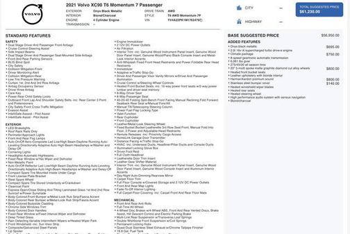 2021 Volvo XC90 T6 Momentum