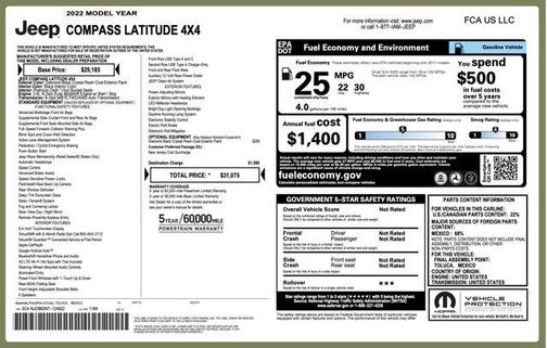 2022 Jeep Compass Latitude