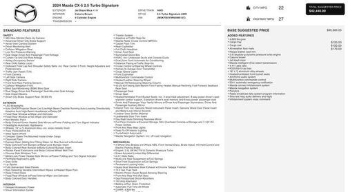 2024 Mazda CX-5 2.5 Turbo Signature
