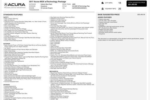 2017 Acura MDX 3.5L w/Technology Package