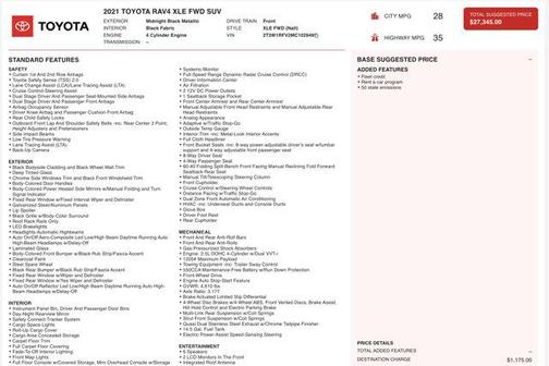 2021 Toyota RAV4 XLE